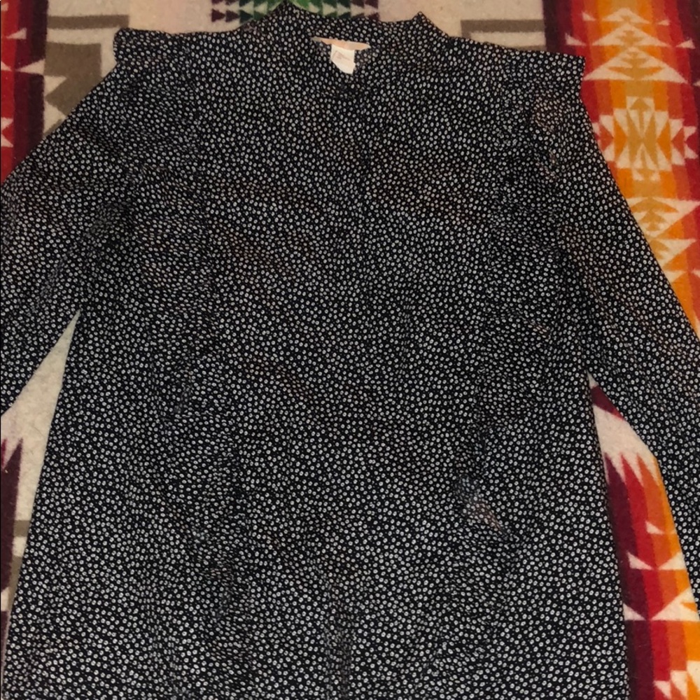Ruffled blouse